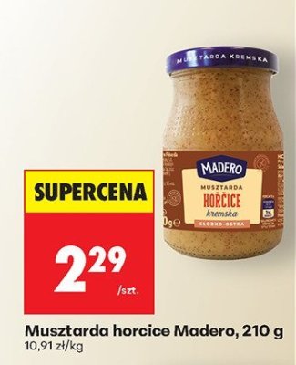 Musztarda horace Madero promocja w Biedronka