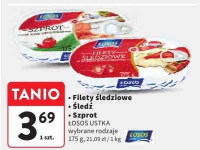 Filety 艣ledziowe promocja w Intermarche