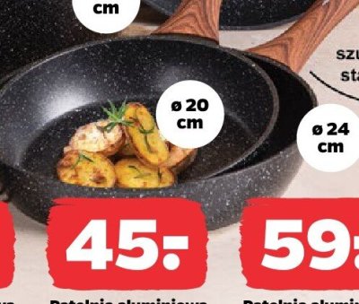 Patelnia aluminiowa Master ø 24 cm promocja w Netto