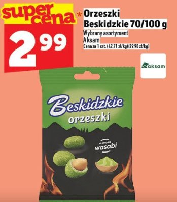 Orzeszki Beskidzkie 70/100 g promocja w TOPAZ