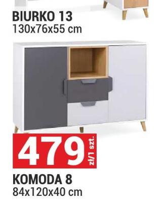 Komoda KOMODA 8 84x120x40 cm promocja w Merkury Market