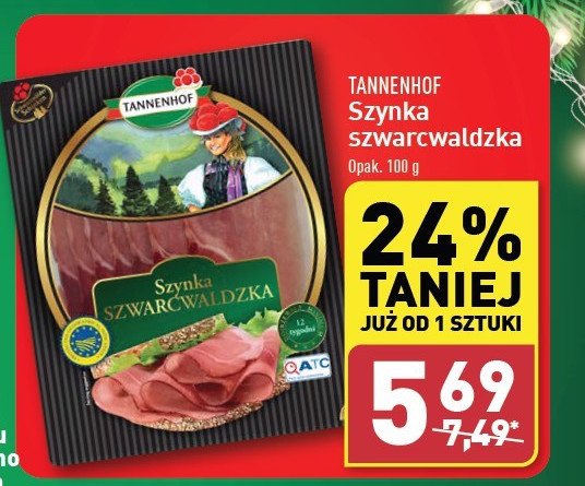 Szynka szwarcwaldzka Tannenhof promocja