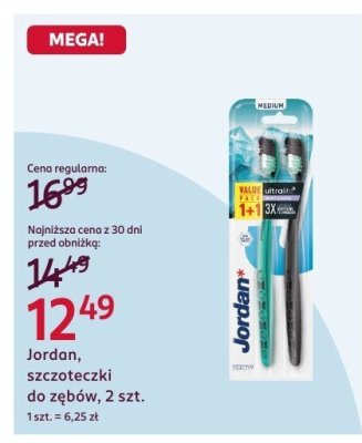 Szczoteczki do zębów Jordan, 2 szt. promocja w Rossmann