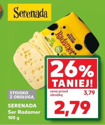 Ser radamer 100 g promocja w Kaufland