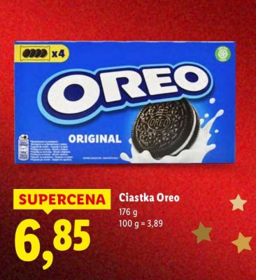 Ciastka Oreo Original promocja w Lidl