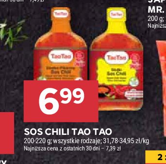 Sos słodki chili Tao tao promocja