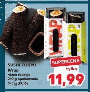 Sushi wrap łagodny promocja