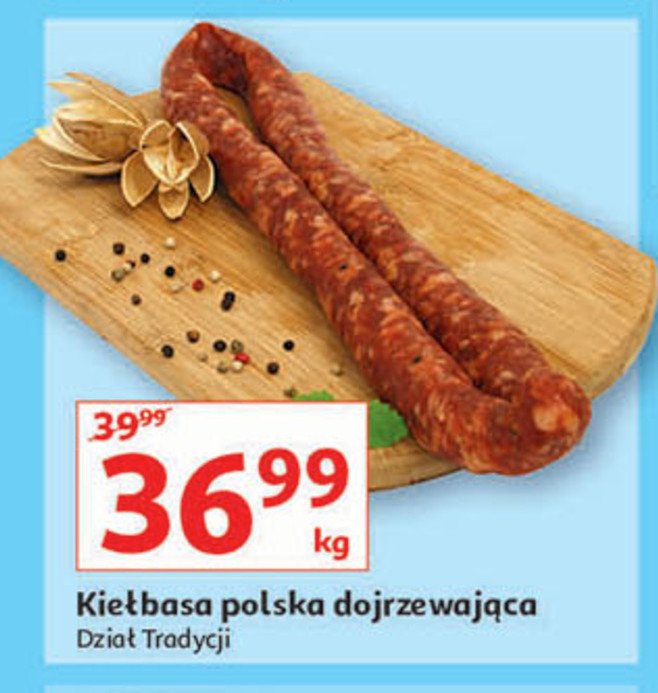 Kiełbasa dojrzewająca promocja w Carrefour