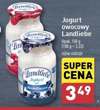 Jogurt borówka Landliebe promocja