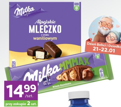 Alpejskie Mleczko różne rodzaje promocja w Stokrotka