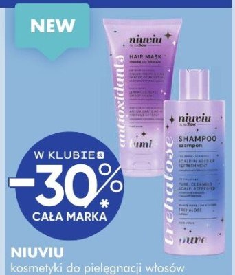Kosmetyki do pielęgnacji włosów NIUVIU promocja w Super-Pharm
