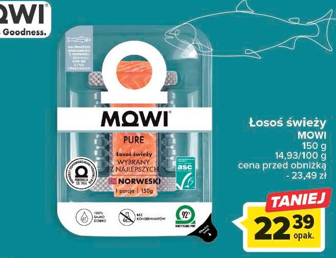 Łosoś świeży promocja