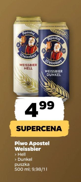 Piwo Eichbaum apostel weissbier dunkel promocja