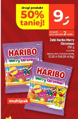 Żelki Haribo Merry Christmas promocja w Dealz