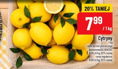 Cytryny promocja w POLOmarket