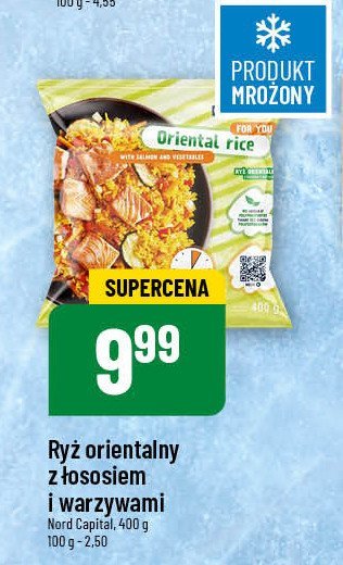 Ryż orientalny z łososiem i warzywami Family fish promocja