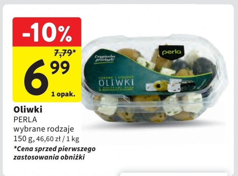 Oliwki z rozmarynem Perla promocja w Intermarche