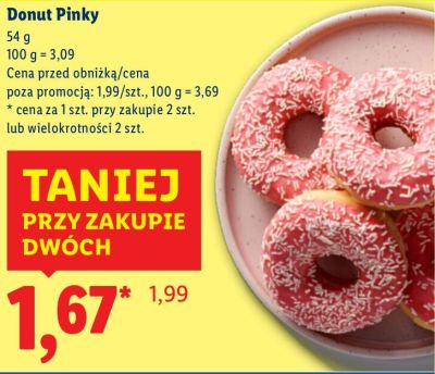 Donut Pinky promocja w Lidl