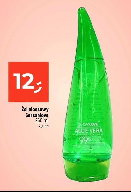 Żel aloesowy do ciała Sersanlove promocja