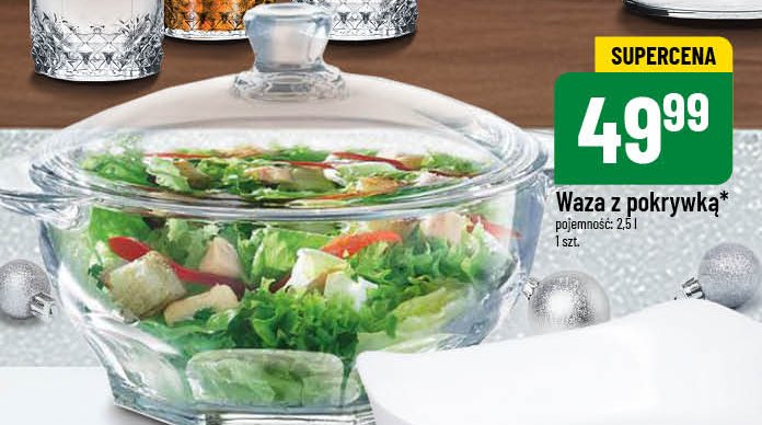 Waza z pokrywką 2.5 l promocja