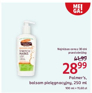 Balsam pielęgnacyjny przeciw rozstępom Palmer's cocoa butter formula promocja