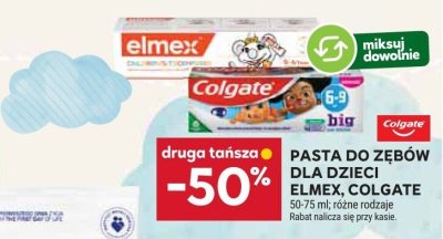 Pasta do zębów dla dzieci Elmex promocja w Stokrotka