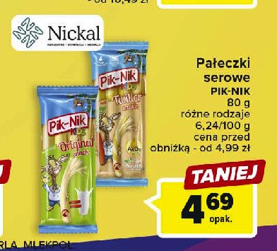 Paluszek serowy Pik-nik promocja