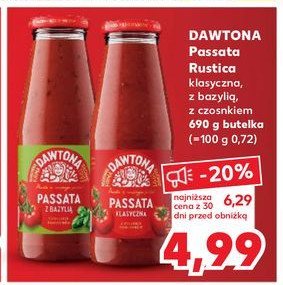 Passata z bazylią Dawtona promocja