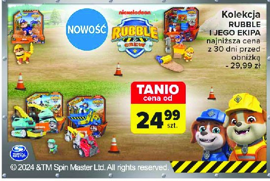 Figurka rubble i jego ekipa Spin master promocja