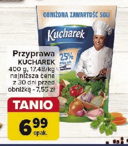 Przyprawa do potraw mniej soli Kucharek promocja