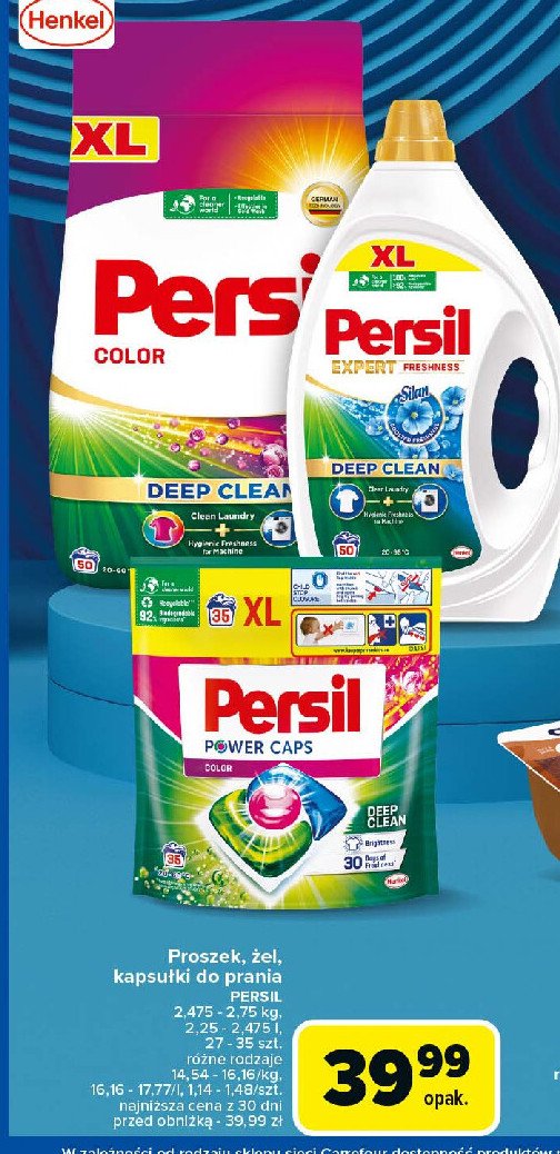 Żel do prania silan Persil expert promocja w Carrefour Market