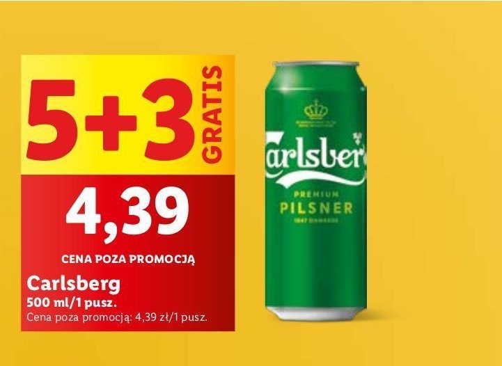 Piwo Carlsberg promocja