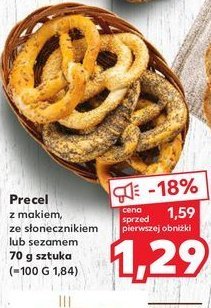 Precel z sezamem promocja