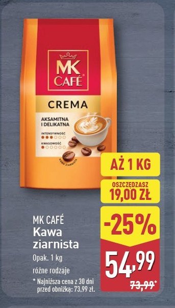 Kawa Mk cafe promocja