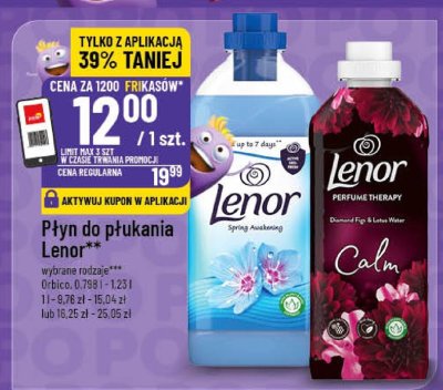 P艂yn do p艂ukania Lenor promocja w POLOmarket