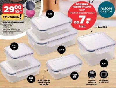 Pojemnik hermetyczny clip 450 ml Altom design promocja