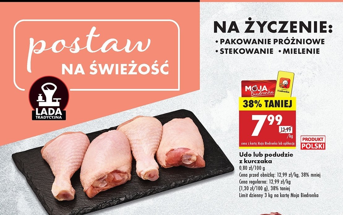 Udo z kurczaka promocja