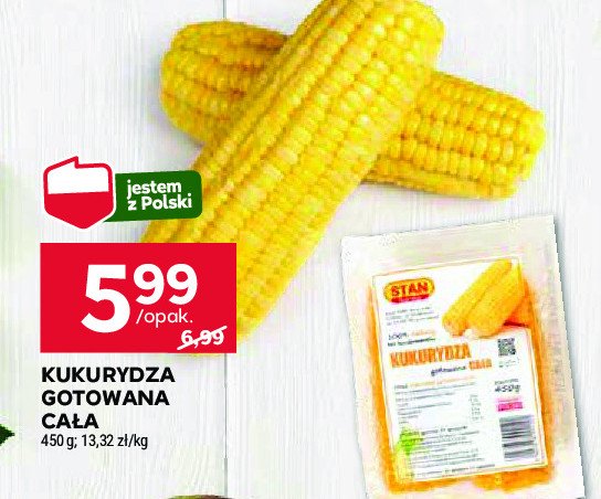 Kukurydza cała Stan promocja w Stokrotka