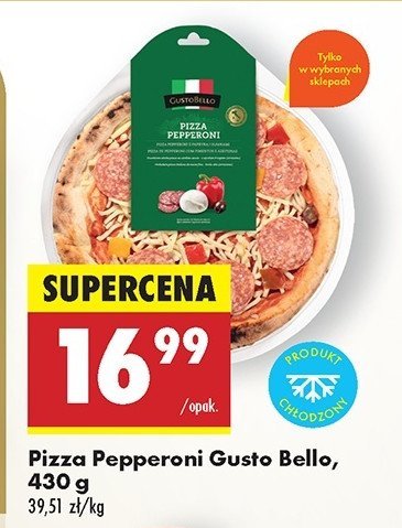 Pizza pepperoni Gustobello promocja