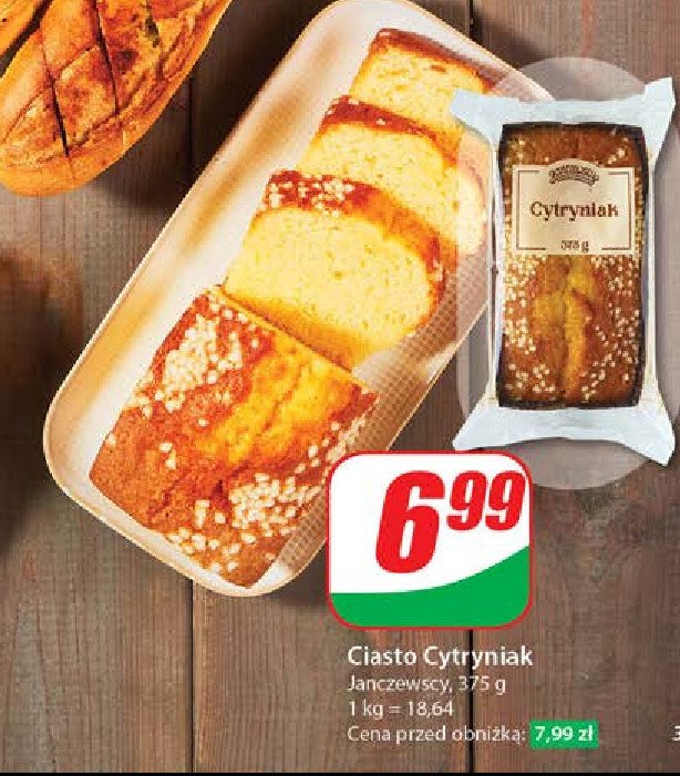 Ciasto cytryniak Janczewscy promocja