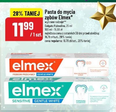 Pasta Elmex sensitive whitening lub próchnica i wybielanie promocja w POLOmarket