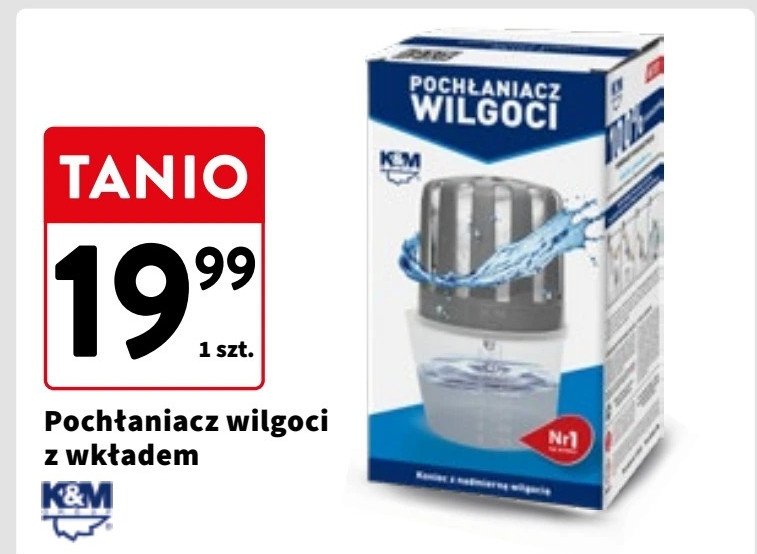 Pochłaniacz wilgoci K&m promocja