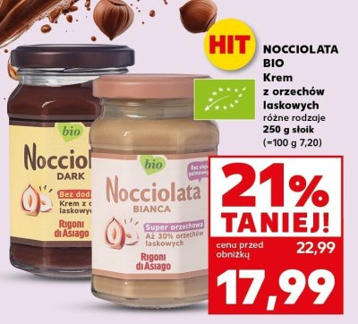Krem z orzechów laskowych różne rodzaje 250g  promocja w Kaufland