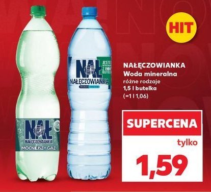 Woda gazowana Na艂臋czowianka promocja