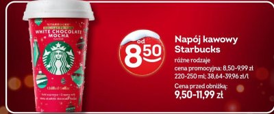 Napój kawowy Starbucks różne rodzaje promocja w Żabka