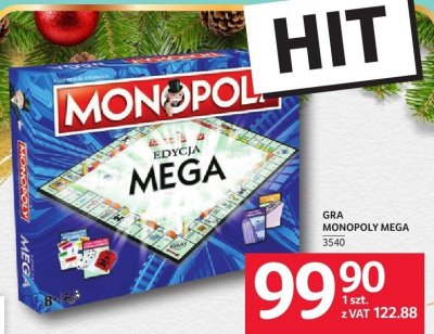 Gra Monopoly Mega promocja w Selgros
