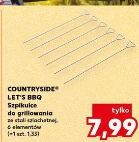 Szpikulce do grillowania K-classic countryside promocja w Kaufland