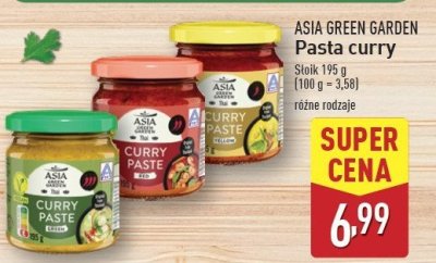 Pasta curry żółta0 Asia green garden promocja