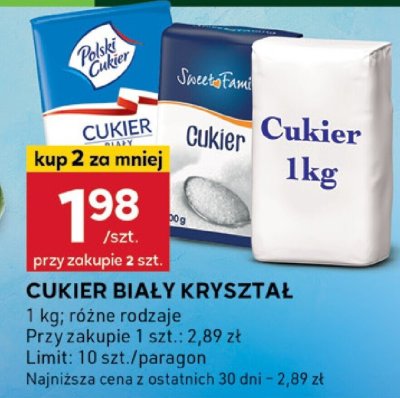 Cukier promocja w Stokrotka