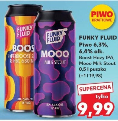 Piwo Mooo Milk Stout 0,5 l  promocja w Kaufland